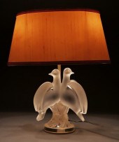 LALIQUE CRYSTAL ARIANA DOUBLE