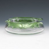 LALIQUE CRYSTAL "BAMAKO" GREEN