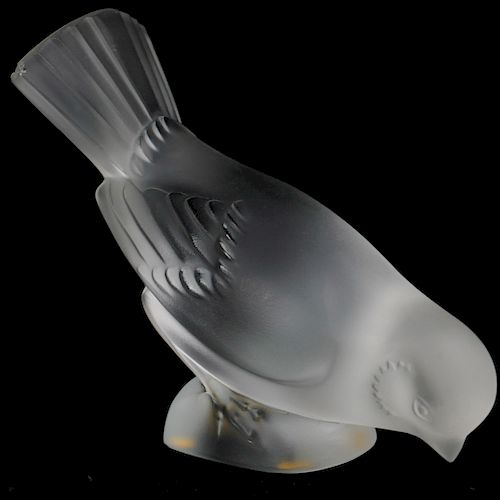 LALIQUE CRYSTAL BIRD