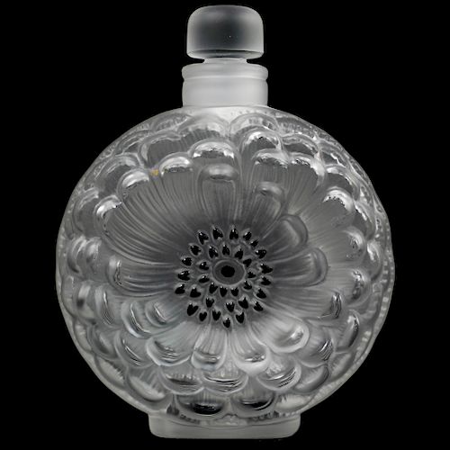LALIQUE CRYSTAL "DAHLIA" PERFUME