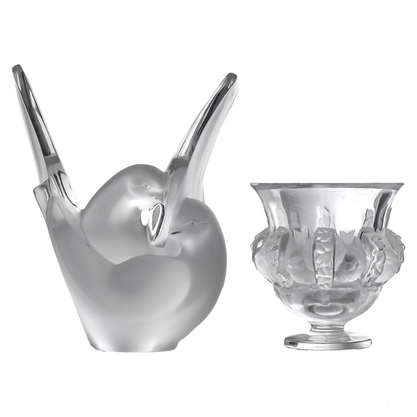 LALIQUE CRYSTAL DAMPIERRE AND