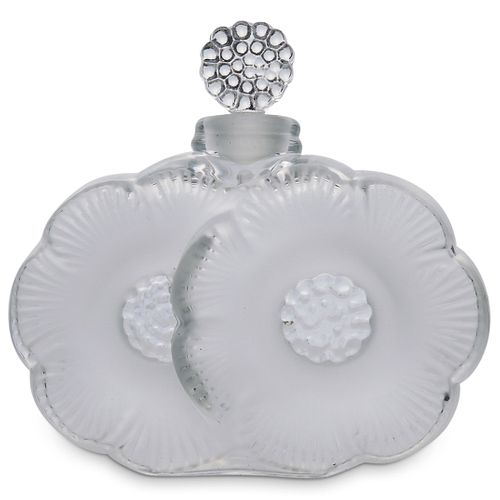 LALIQUE CRYSTAL "DEUX FLEURS"