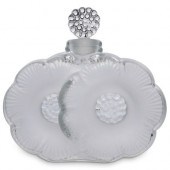 LALIQUE CRYSTAL "DEUX FLEURS"