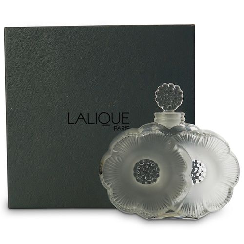 LALIQUE CRYSTAL "DEUX FLEURS"