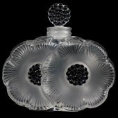 LALIQUE CRYSTAL "DEUX FLEURS"