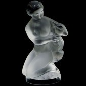 LALIQUE CRYSTAL "DIANE" PAPERW