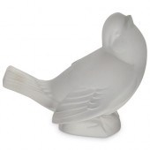 LALIQUE CRYSTAL DOVE FIGURINED