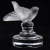 LALIQUE CRYSTAL DOVE PAPERWEIG