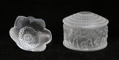 LALIQUE CRYSTAL ENFANTS BOX &