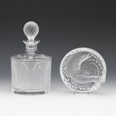 LALIQUE CRYSTAL, "FEMMES" DECA