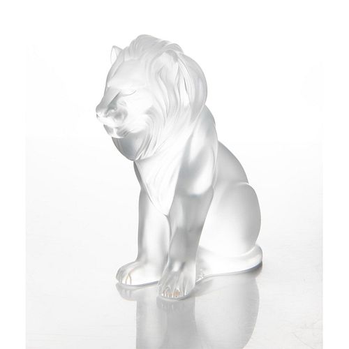 LALIQUE CRYSTAL FIGURE, BAMARA