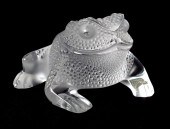 LALIQUE CRYSTAL FIGURE OF A TO