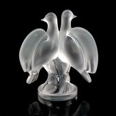LALIQUE CRYSTAL FIGURINE, ARIA