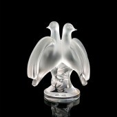 LALIQUE CRYSTAL FIGURINE, ARIA