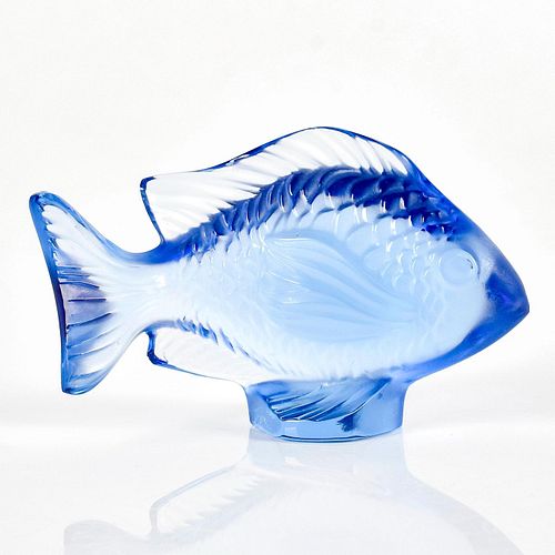 LALIQUE CRYSTAL FIGURINE, DAMSEL