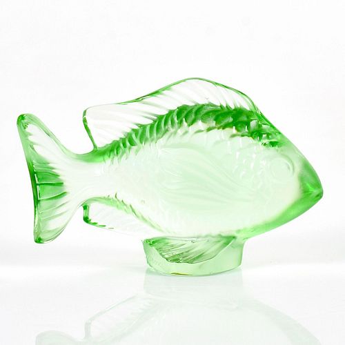 LALIQUE CRYSTAL FIGURINE, DAMSEL