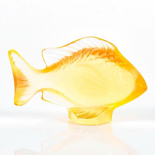 LALIQUE CRYSTAL FIGURINE, DAMSEL