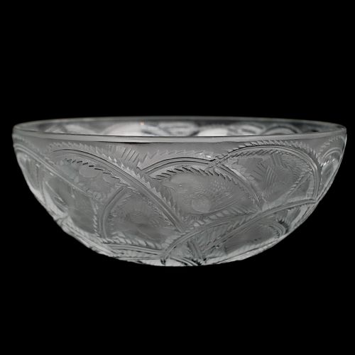 LALIQUE CRYSTAL "FINCHES"