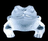 LALIQUE CRYSTAL FROSTED GREGOI