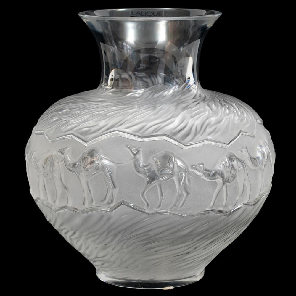 LALIQUE CRYSTAL GHARDAIA CAMEL