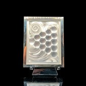 LALIQUE CRYSTAL GRAPE PANELA d
