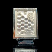 LALIQUE CRYSTAL GRAPE PANELA d