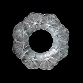 LALIQUE CRYSTAL HONFLEUR GERAN