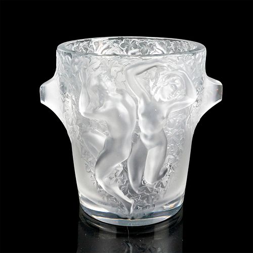 LALIQUE CRYSTAL ICE BUCKET,