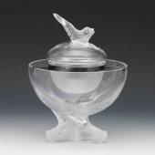 LALIQUE CRYSTAL "IGOR" ICE BOW