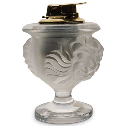 LALIQUE CRYSTAL LION