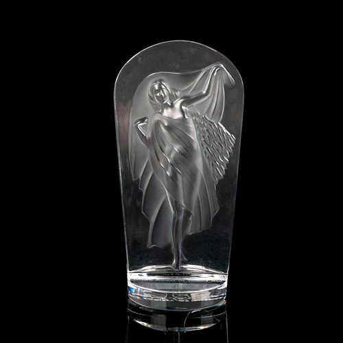 LALIQUE CRYSTAL MEDALLION,