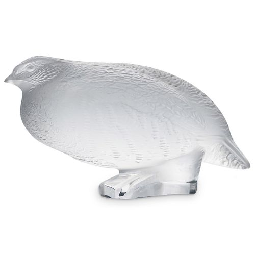 LALIQUE CRYSTAL PARTRIDGE