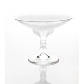 LALIQUE CRYSTAL PEDESTAL COMPO
