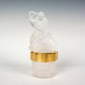 LALIQUE CRYSTAL PERFUME BOTTLE