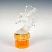 LALIQUE CRYSTAL PERFUME BOTTLE