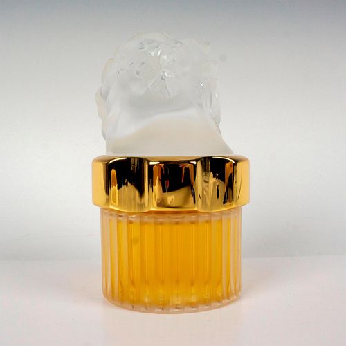 LALIQUE CRYSTAL PERFUME BOTTLE