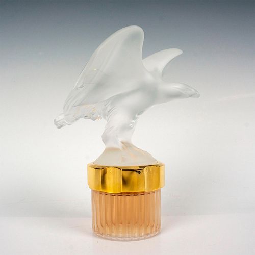 LALIQUE CRYSTAL PERFUME BOTTLE