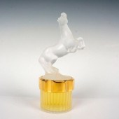 LALIQUE CRYSTAL PERFUME BOTTLE