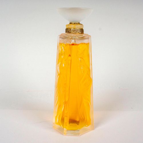 LALIQUE CRYSTAL PERFUME BOTTLE, LES