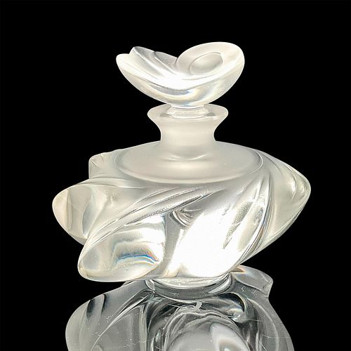 LALIQUE CRYSTAL PERFUME BOTTLE