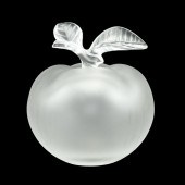 LALIQUE CRYSTAL PERFUME BOTTLE