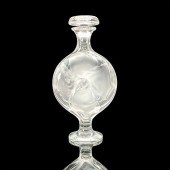 LALIQUE CRYSTAL PERFUME BOTTLE