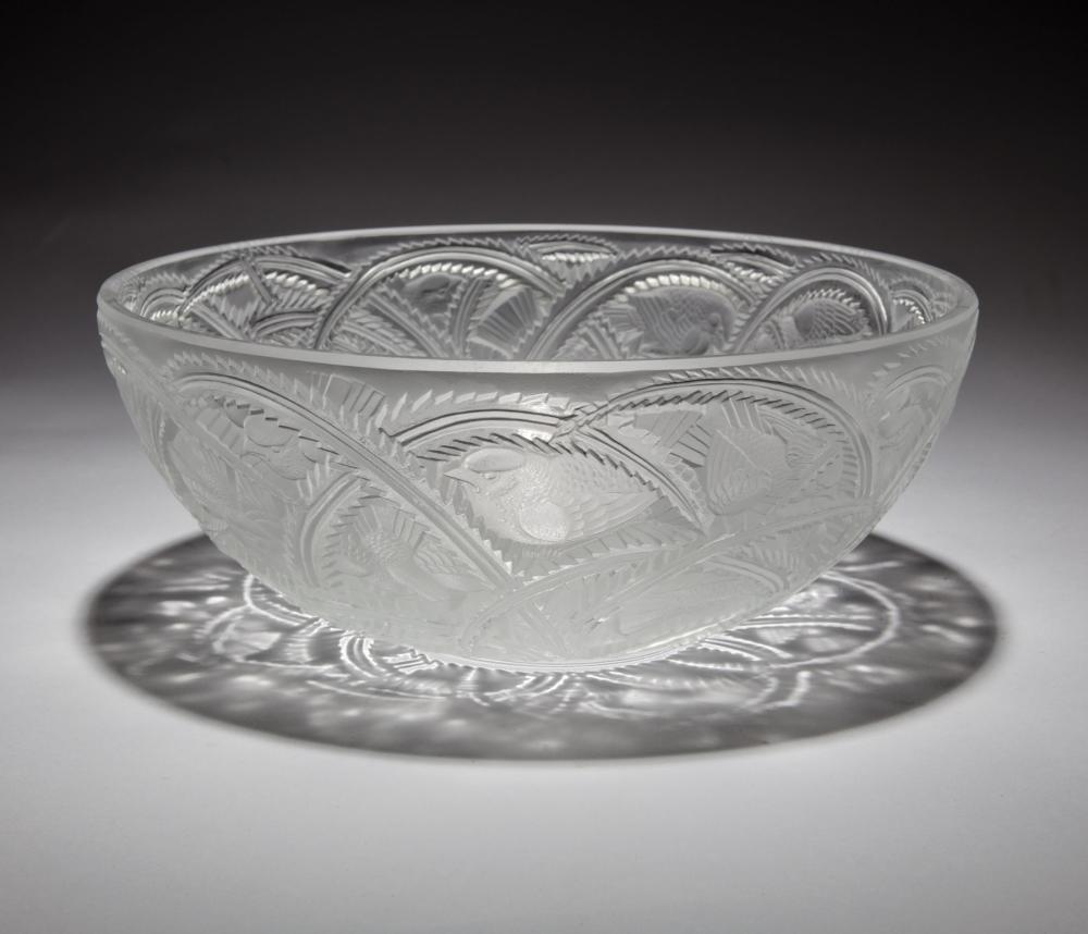 LALIQUE CRYSTAL "PINSON BIRD"