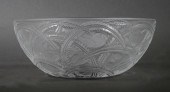 LALIQUE CRYSTAL PINSONS BOWLLa