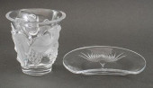 LALIQUE CRYSTAL &QUOT;SAUMUR&Q