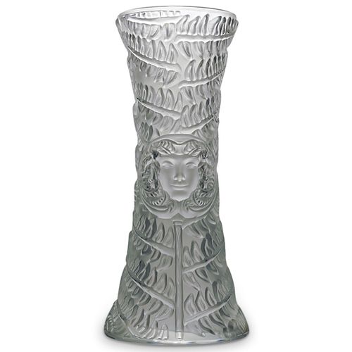 LALIQUE CRYSTAL RAM FLOWER