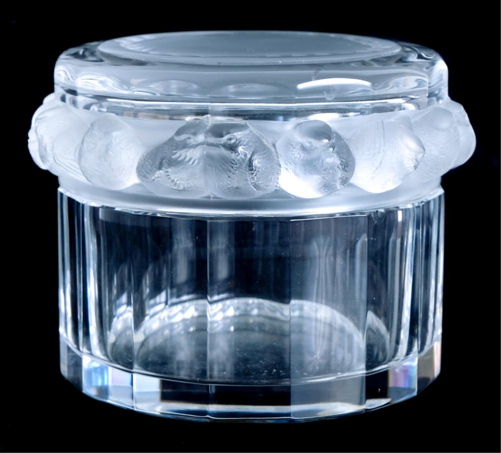 LALIQUE CRYSTAL ROBINSON DRESSER