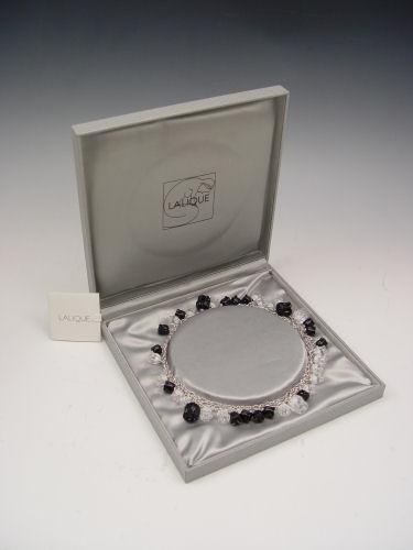 LALIQUE CRYSTAL & STERLING