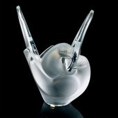 LALIQUE CRYSTAL SYLVIE VASEImp