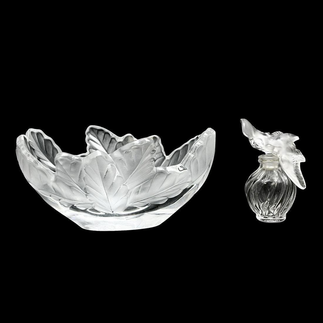 LALIQUE CRYSTAL TABLEWAREGrouping